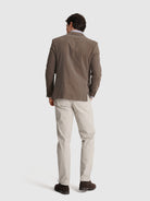 Blazer Castanho Regular Fit Mr. Blue