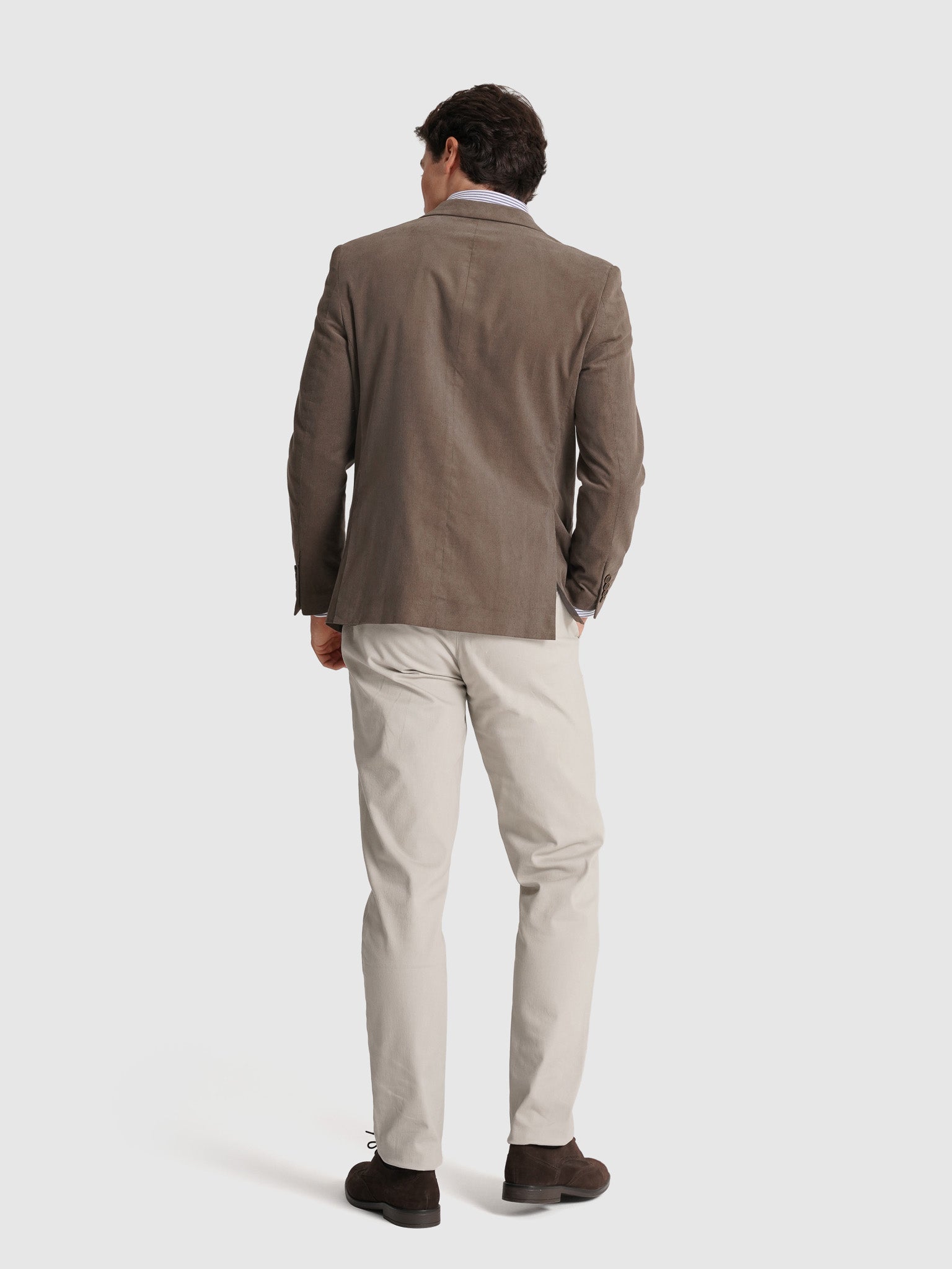 Blazer Castanho Regular Fit Mr. Blue