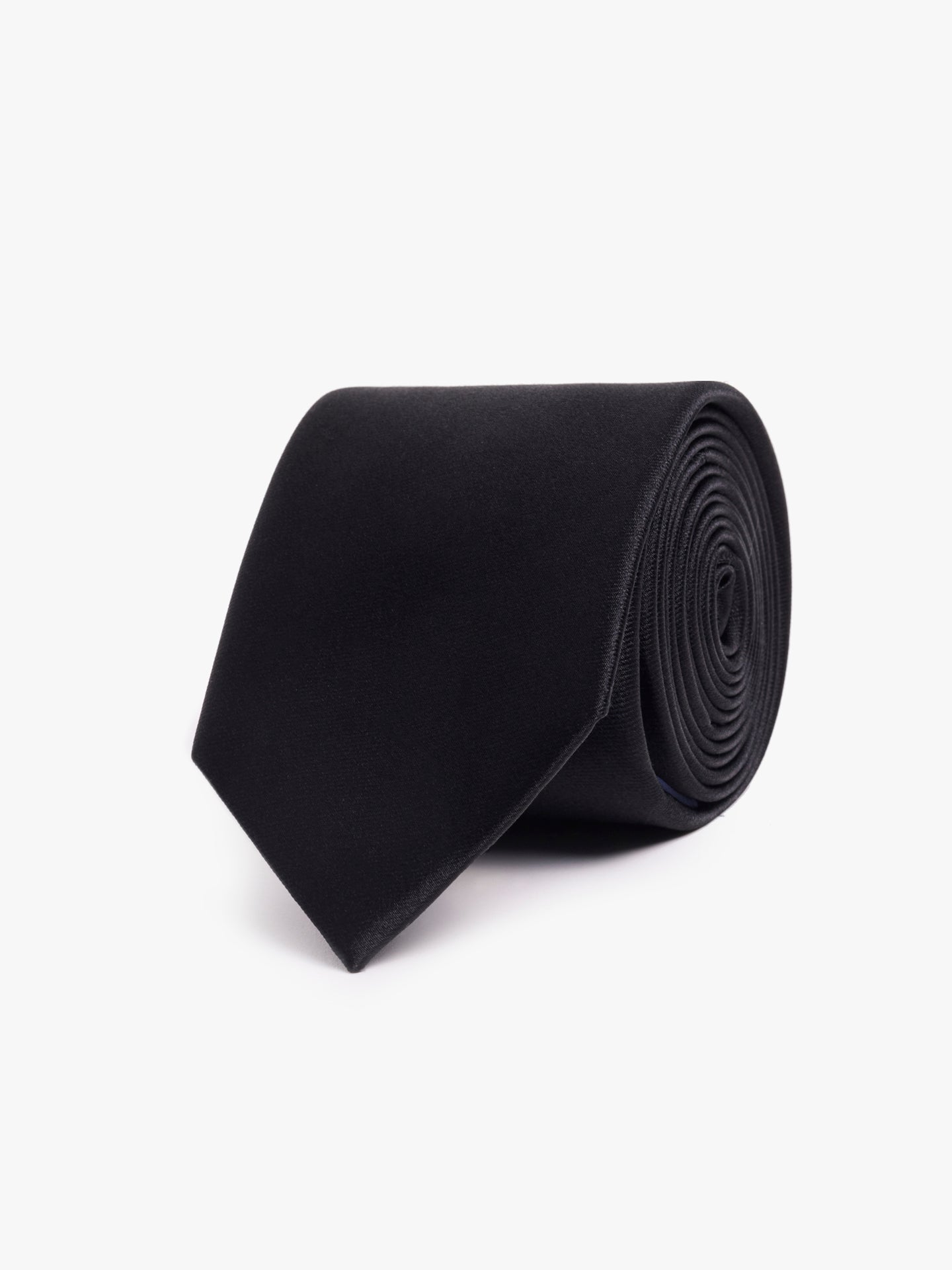 Gravata Preta Regular Fit Mr. Blue