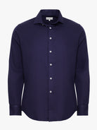 CAMISA AZUL MANGA COMPRIDA REGULAR FIT MARK BELLUCCI