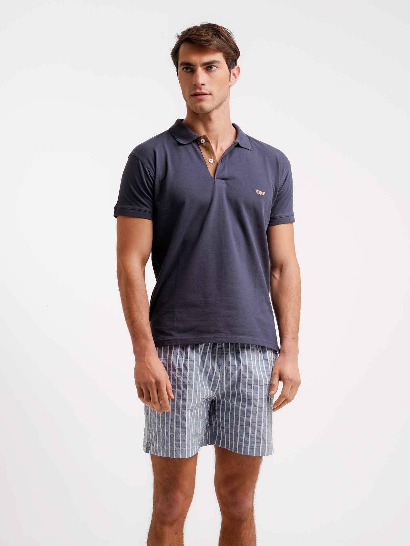 BLUE POLO SHORT SLEEVE REGULAR FIT MR. BLUE
