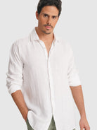 CAMISA BRANCA MANGA COMPRIDA REGULAR FIT MARK BELLUCCI