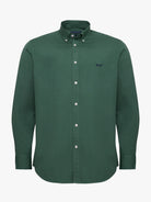 CAMISA ALGODÃO VERDE MANGA COMPRIDA REGULAR FIT MR. BLUE