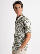 Camisa Regular Fit Linho Cinzenta Mr. Blue