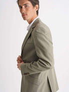 Blazer Verde De Linho Mr. Blue