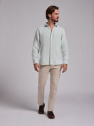 CAMISA LINHO VERDE MANGA COMPRIDA TAILORED FIT MARK BELLUCCI