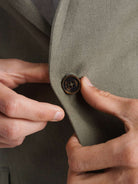 Blazer Verde De Linho Mr. Blue