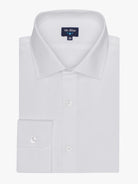 Camisa Algodão Branca Manga Comprida Classic Fit Mr. Blue
