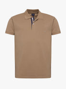 Polo Regular Fit Piquet Bege Mr. Blue