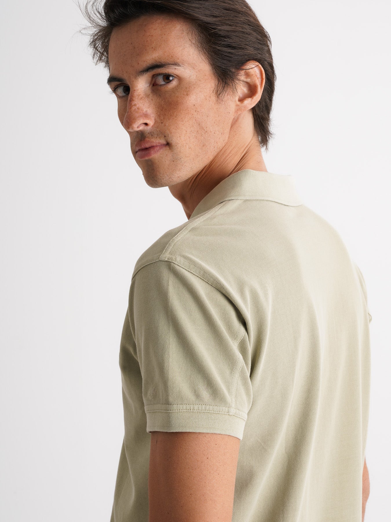 Polo Regular Fit Piquet Verde Mr. Blue