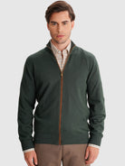 Pullovers Fino Casaco Zip Mr. Blue