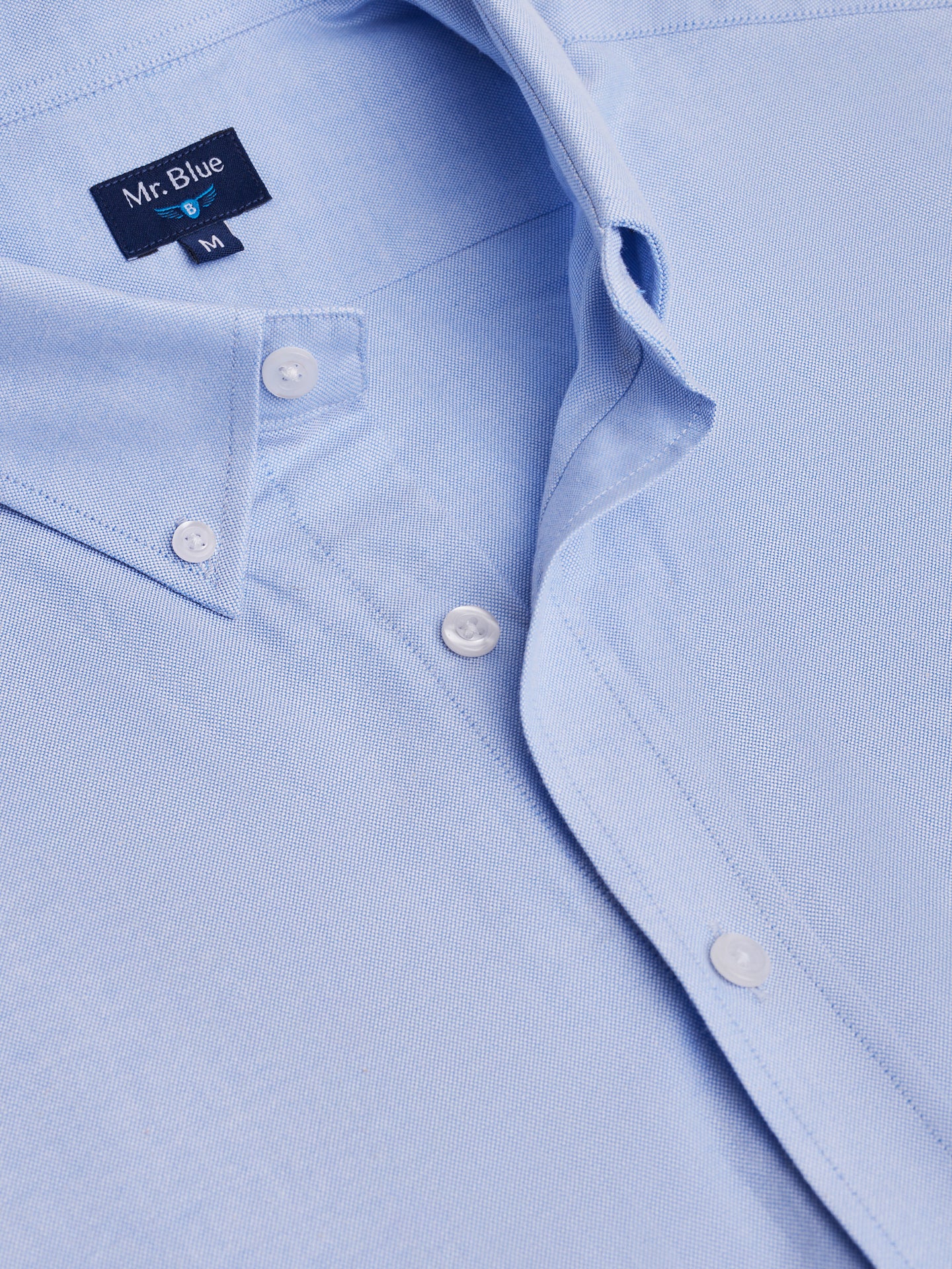 CAMISA AZUL REGULAR FIT MR. BLUE