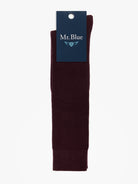 MEIAS BAMBOO BORDEAUX REGULAR FIT MR. BLUE