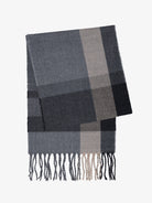 GRAY SCARF MR. BLUE