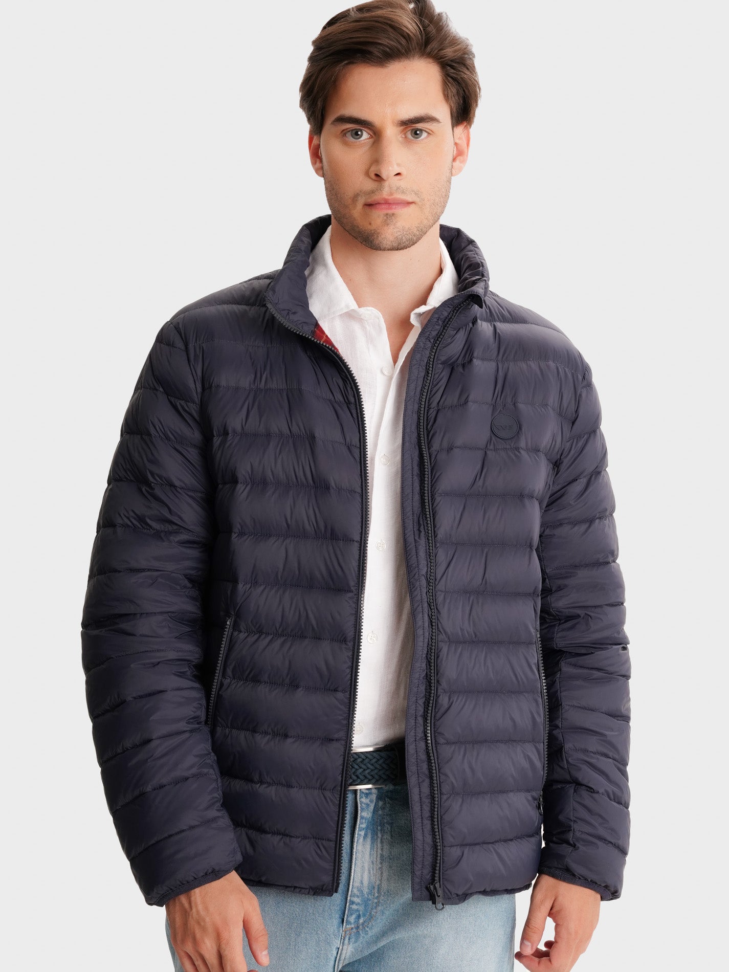 BLUSÃO AZUL REGULAR FIT MR. BLUE