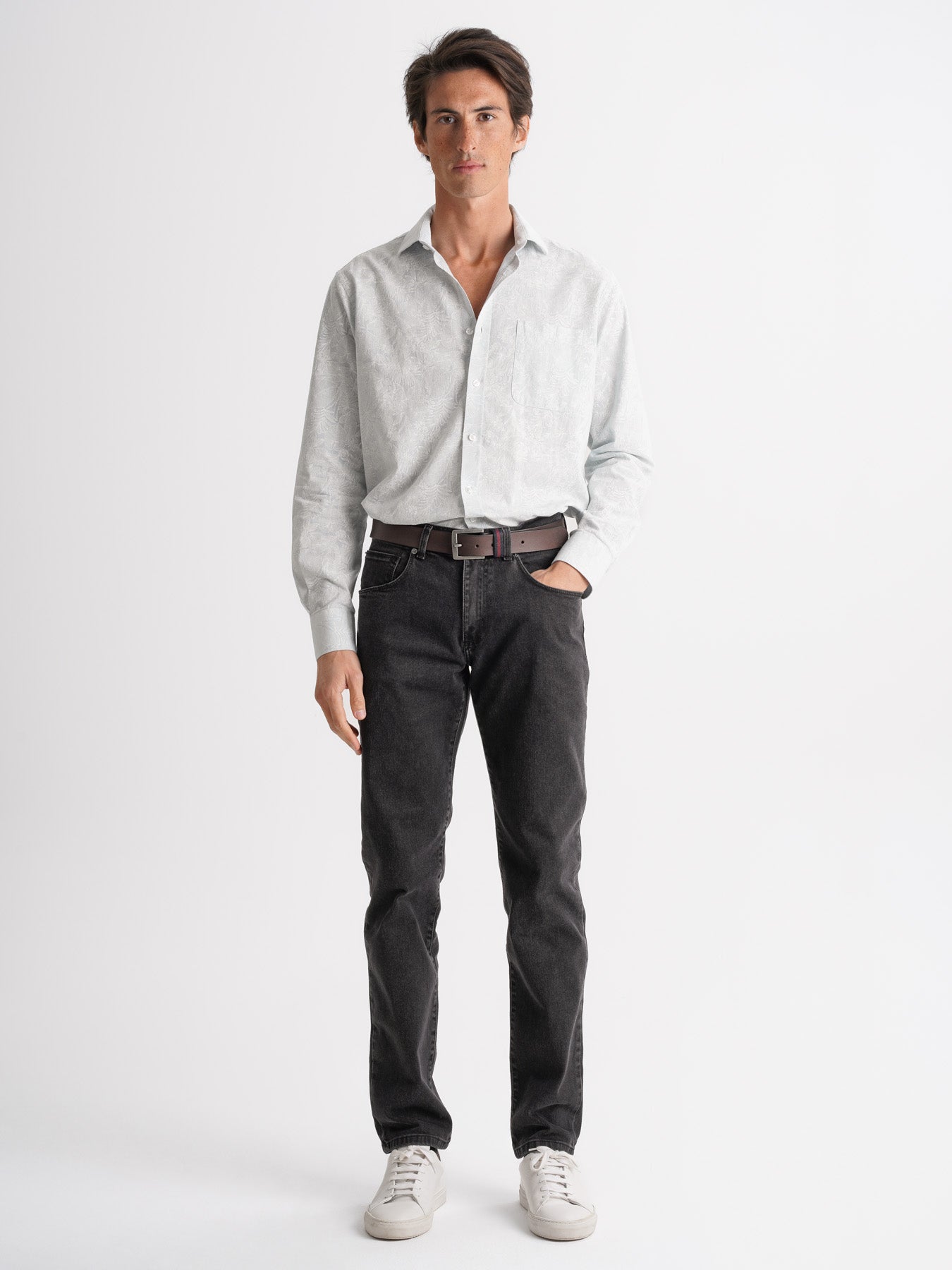 Calças Jeans Slim Fit Azuis Mr. Blue