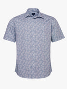 Camisa Regular Fit Popeline Azul Mr. Blue