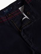 Calças Chinos Regular Fit Twill Azuis Mr. Blue