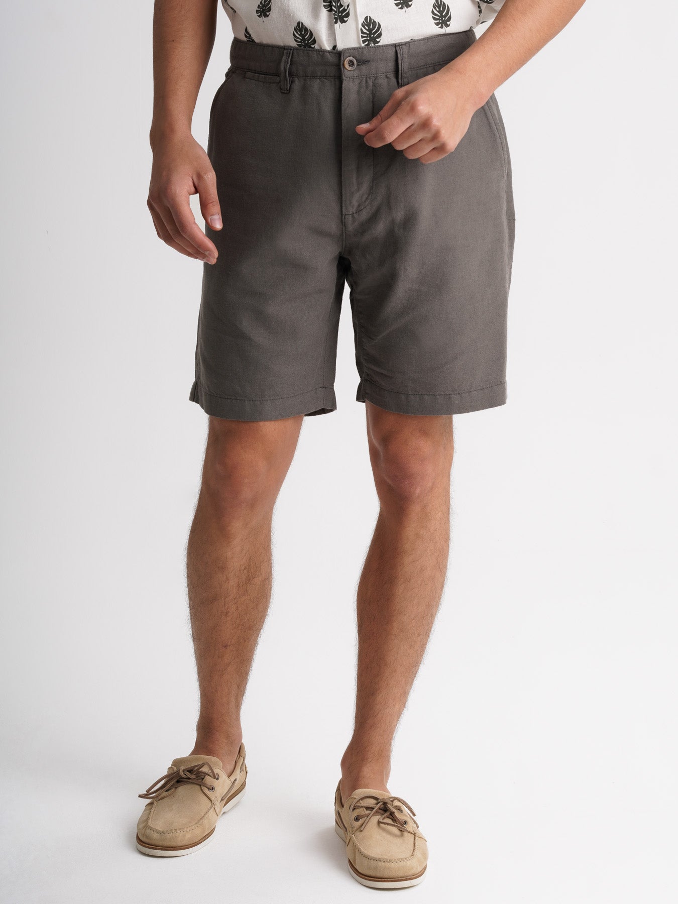 Calções Slim Fit Verdes Mr. Blue