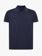 Polo Regular Fit Piquet Azul Mr. Blue