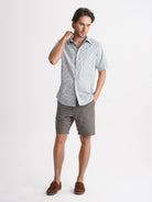 Camisa Regular Fit Popeline Azul Mr. Blue
