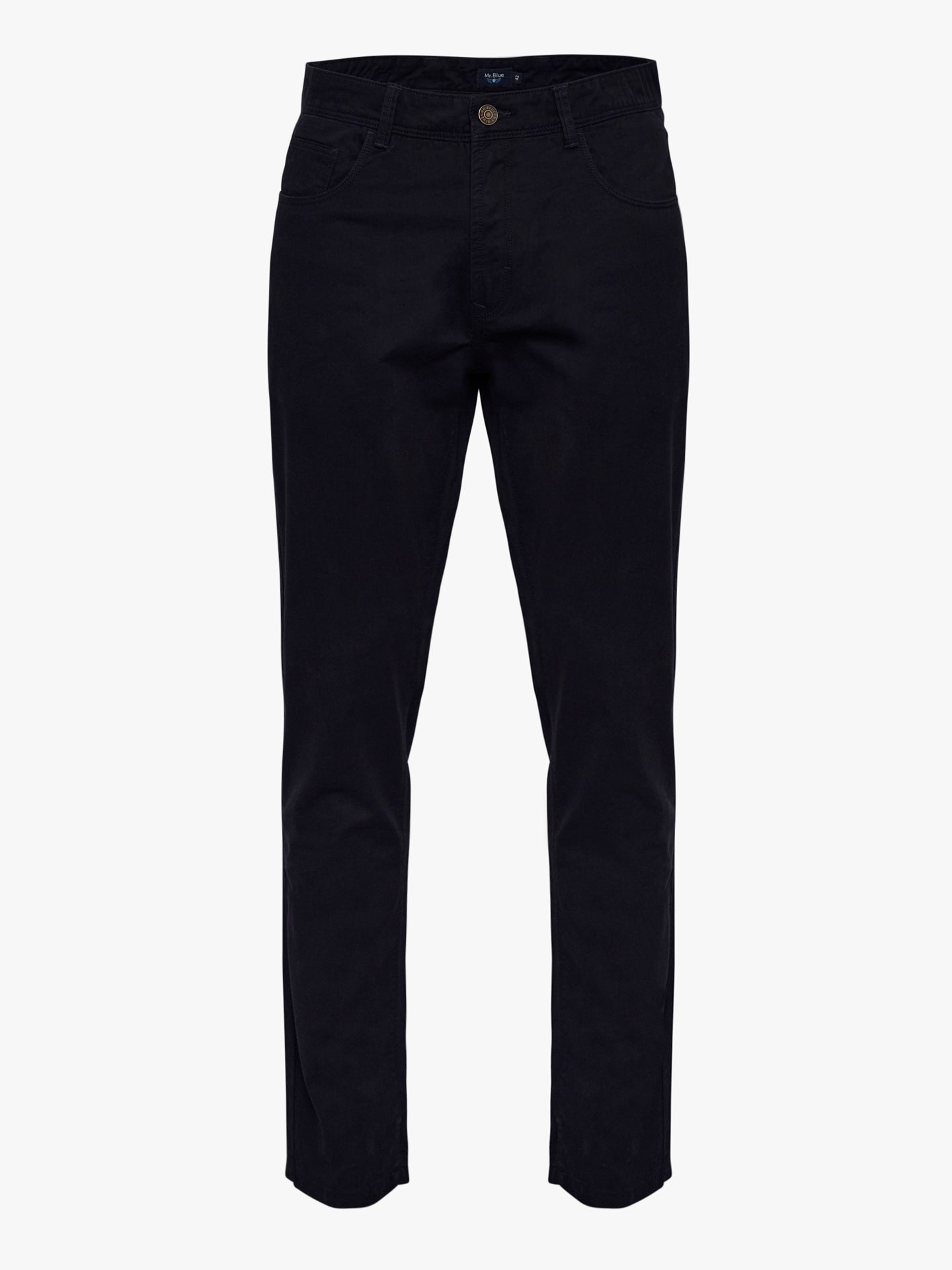 Calças Chinos Regular Fit Twill Azuis Mr. Blue