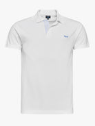 Polo Regular Fit Piquet Branco Mr. Blue
