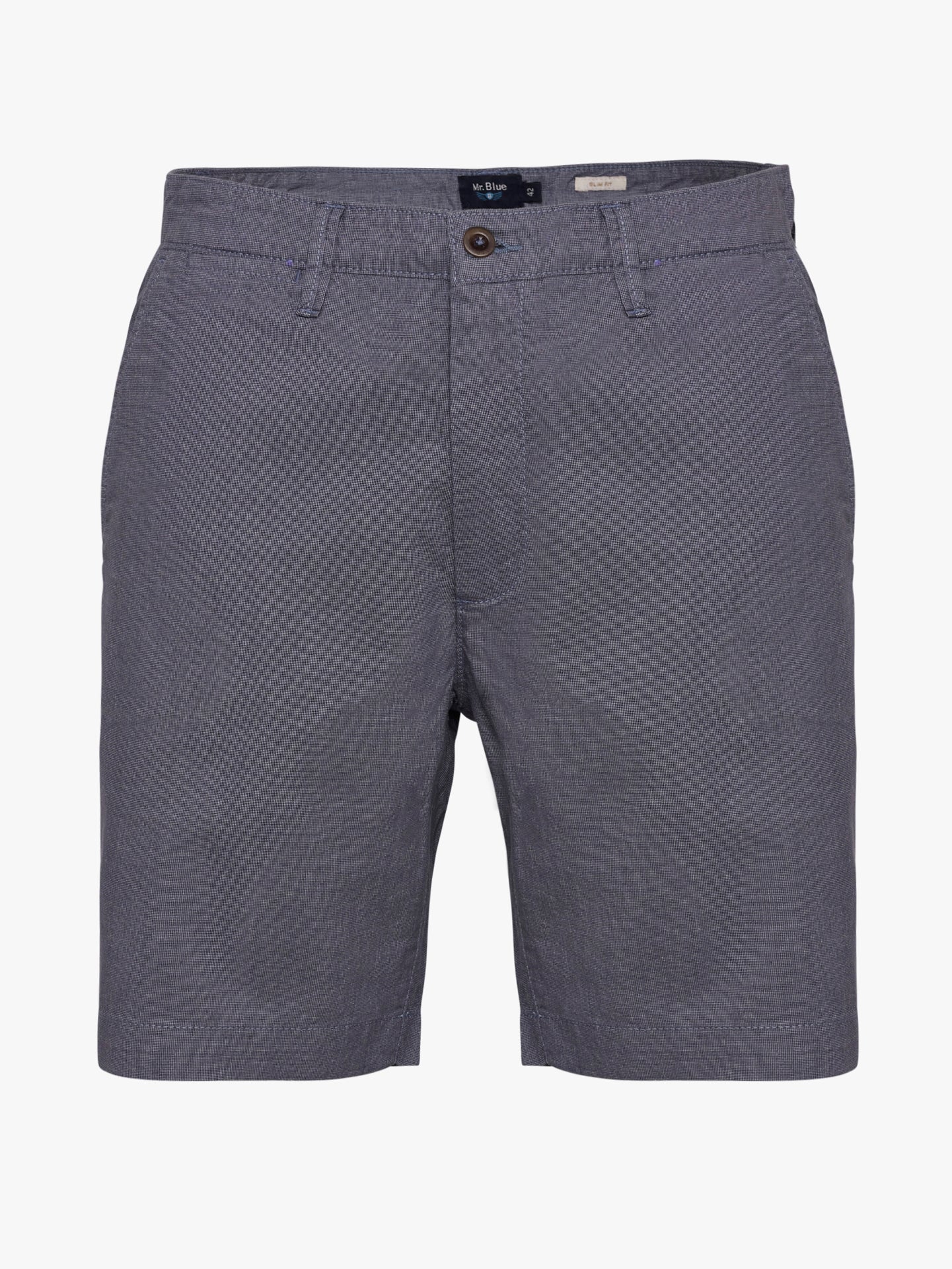 Calções Slim Fit Azuis Mr. Blue