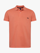 Polo Regular Fit Piquet Laranja Mr. Blue