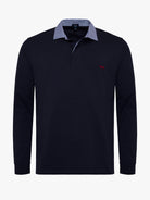 Rugbie Regular Fit Liso Azul Mr. Blue