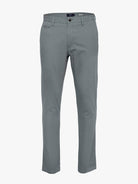 Calças Chinos Slim Fit Twill Verdes Mr. Blue
