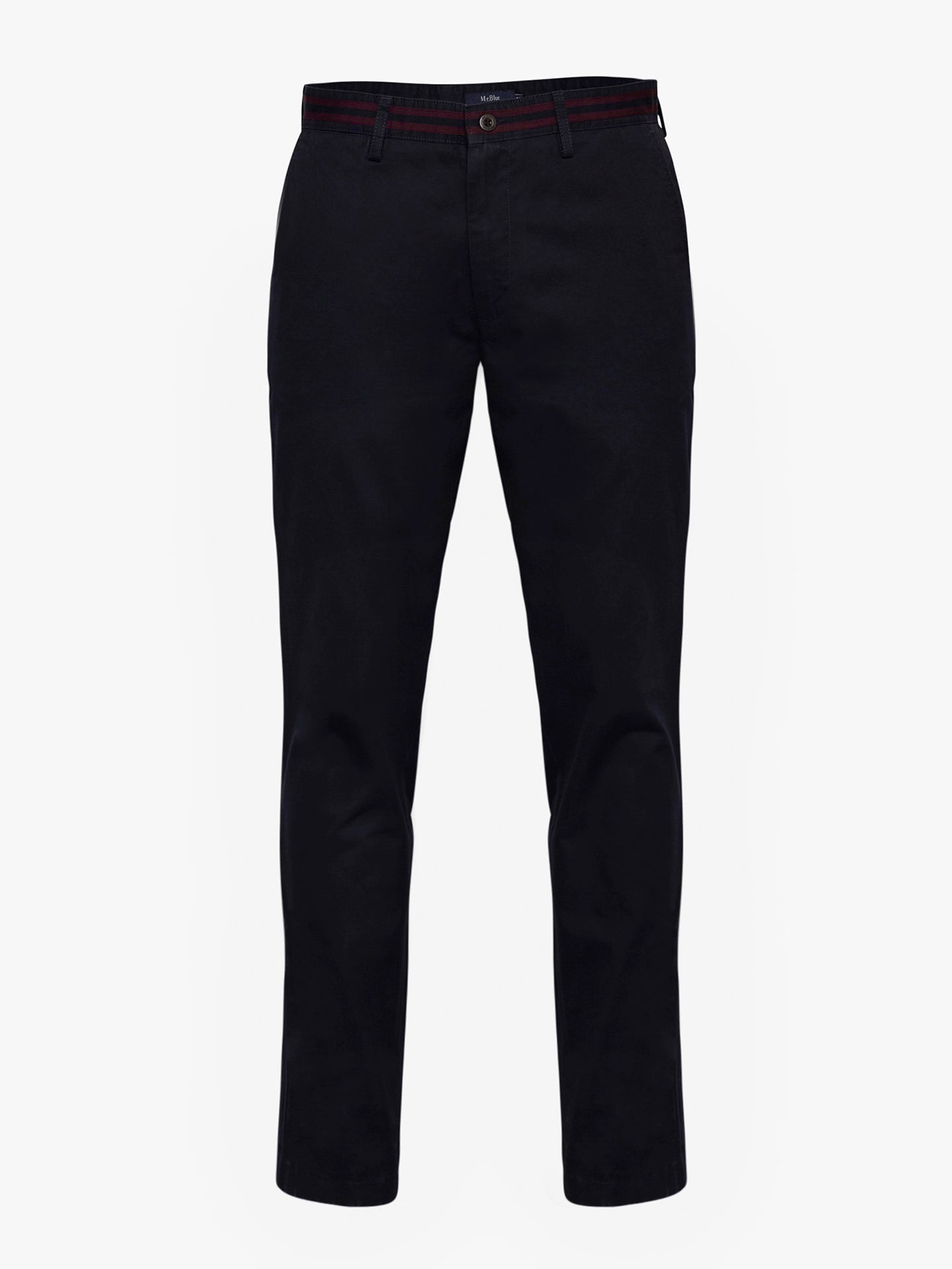 Calças Chinos Regular Fit Twill Azuis Mr. Blue