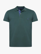Polo Regular Fit Piquet Azul Mr. Blue