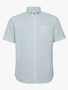 Camisa Regular Fit Linho Verde Mr. Blue