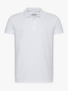 Polo Regular Fit Piquet Branco Mr. Blue