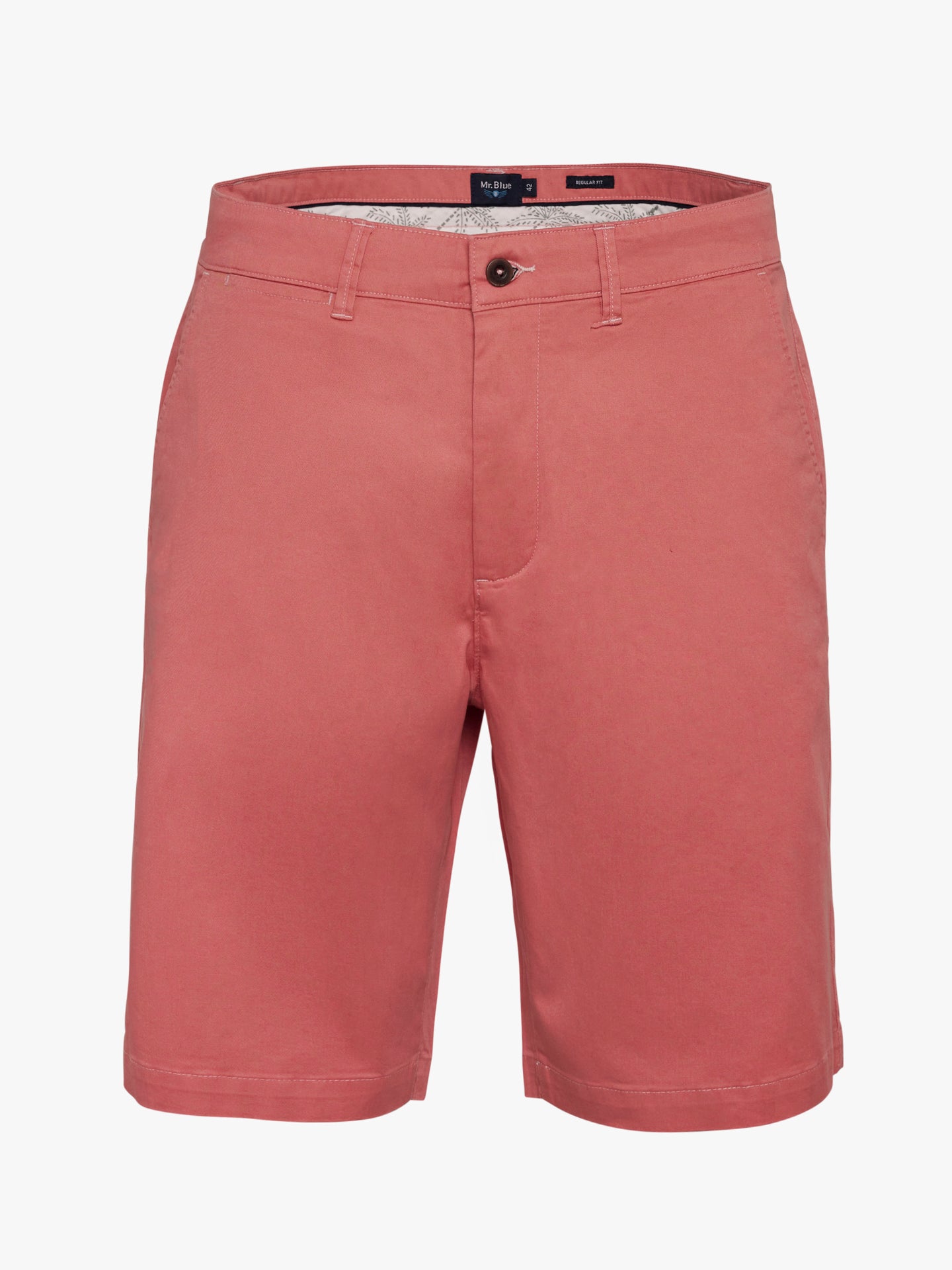 Calções Regular Fit Rosa Mr. Blue