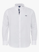 Camisa Regular Fit Oxford Branca Mr. Blue