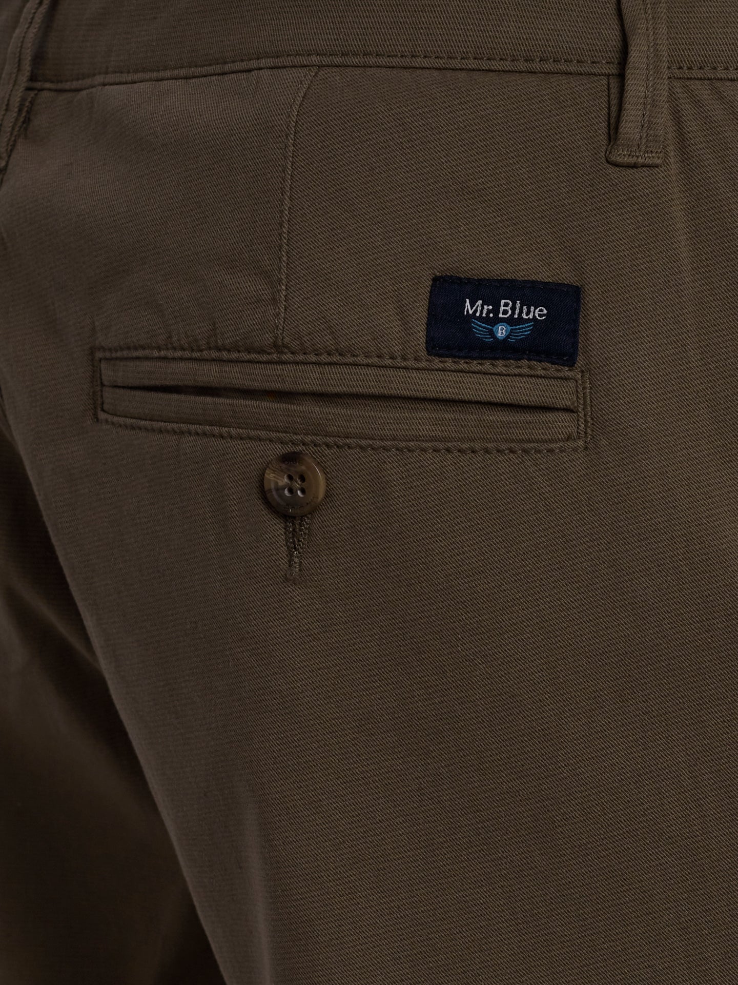 Calças Chinos Slim Fit Azuis Mr. Blue