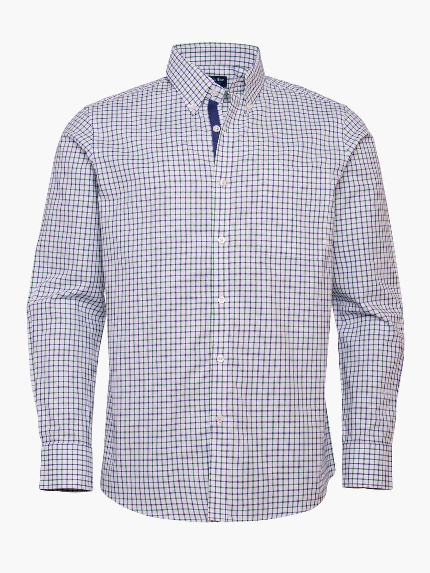 Camisa Regular Fit Oxford Azul Mr. Blue