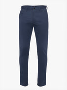 Calças Chinos Regular Fit Twill Azuis Mr. Blue