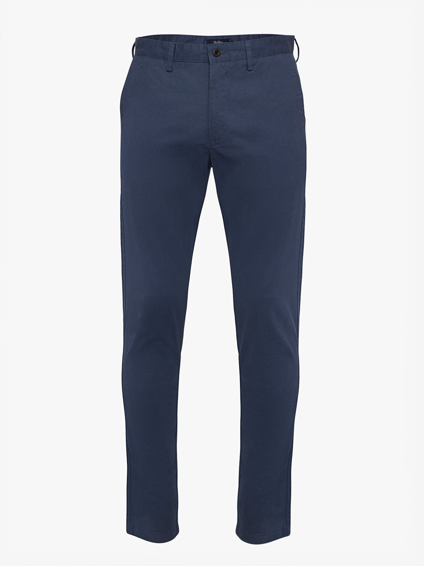 Calças Chinos Regular Fit Twill Azuis Mr. Blue