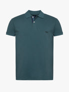 Polo Regular Fit Piquet Azul Mr. Blue