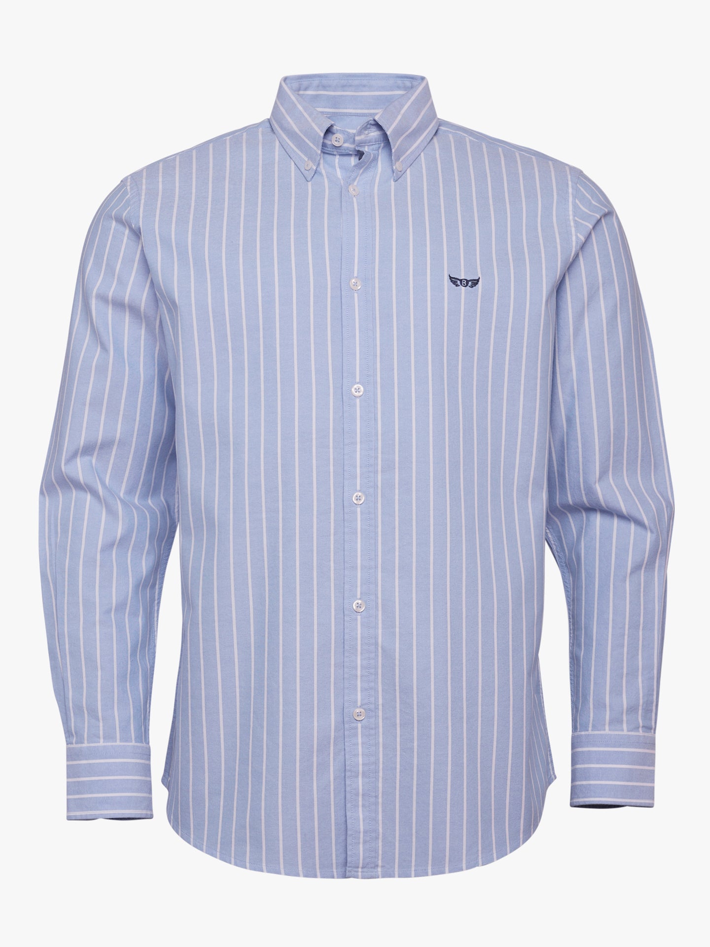 Camisa Regular Fit Oxford Azul Mr. Blue