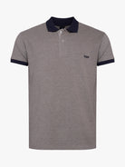 Polo Regular Fit Piquet Castanho Mr. Blue